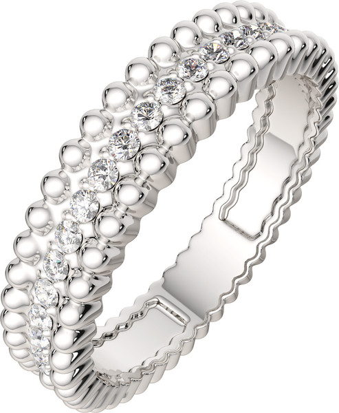 Изображение товара Кольцо из серебра ZORKA 02101012.ZZ (р.17, с фианитами)