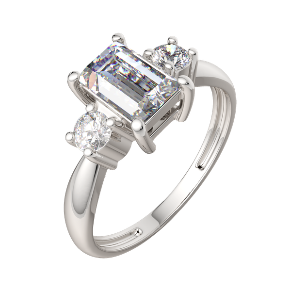 Изображение товара Кольцо из серебра ZORKA 02101016 (р.17.5, с фианитами)