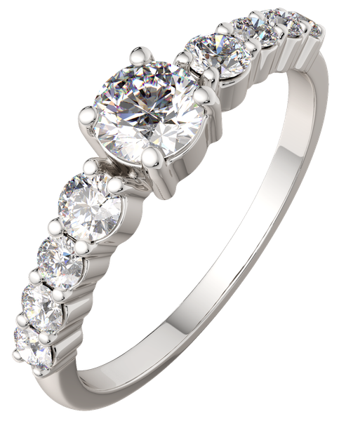 Изображение товара Кольцо из серебра ZORKA 02101022.ZZ (р.17, с фианитами)