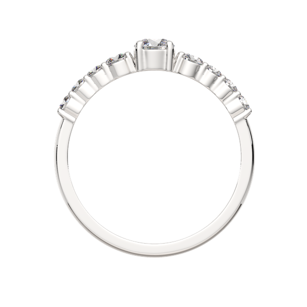 Изображение товара Кольцо из серебра ZORKA 02101022.ZZ (р.17.5, с фианитами)