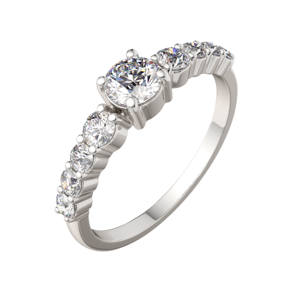 Изображение товара Кольцо из серебра ZORKA 02101022.ZZ (р.17.5, с фианитами)