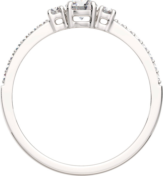 Изображение товара Кольцо из серебра ZORKA 02101023.ZZ (р.17, с фианитами)