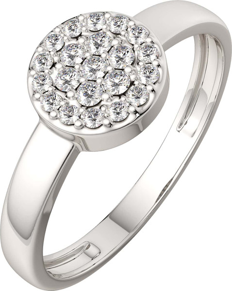 Изображение товара Кольцо из серебра ZORKA 02101029 (р.17, с фианитами)