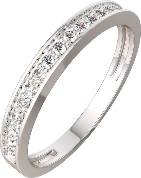 Изображение товара Кольцо из серебра ZORKA 02101032.ZZ (р.17.5, с фианитами)