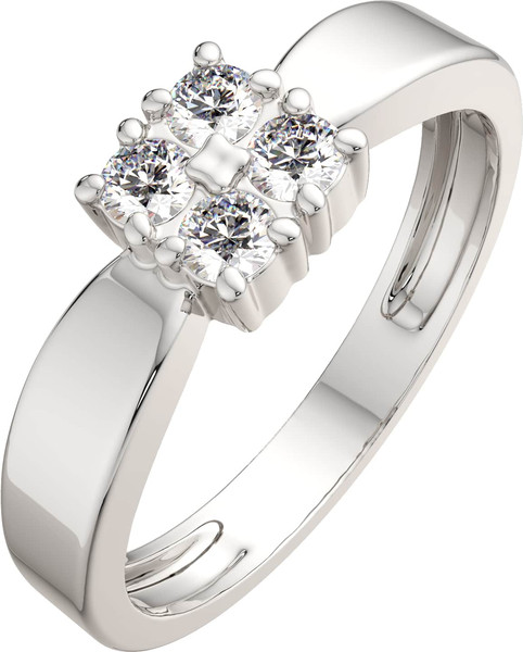 Изображение товара Кольцо из серебра ZORKA 02101124 (р.17, с фианитами)