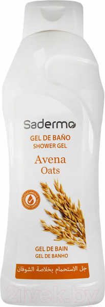Изображение товара Гель для душа Sadermo Овес (1.25л)