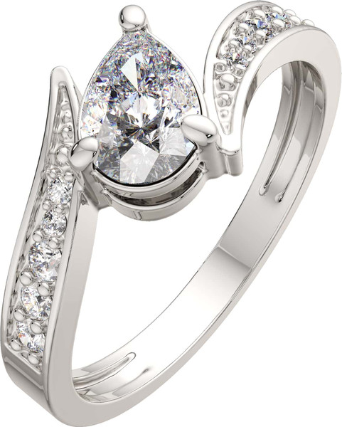 Изображение товара Кольцо из серебра ZORKA 02101212 (р.17, с фианитами)