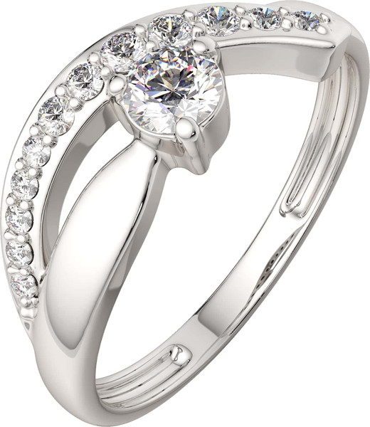 Изображение товара Кольцо из серебра ZORKA 02101264 (р.17, с фианитами)