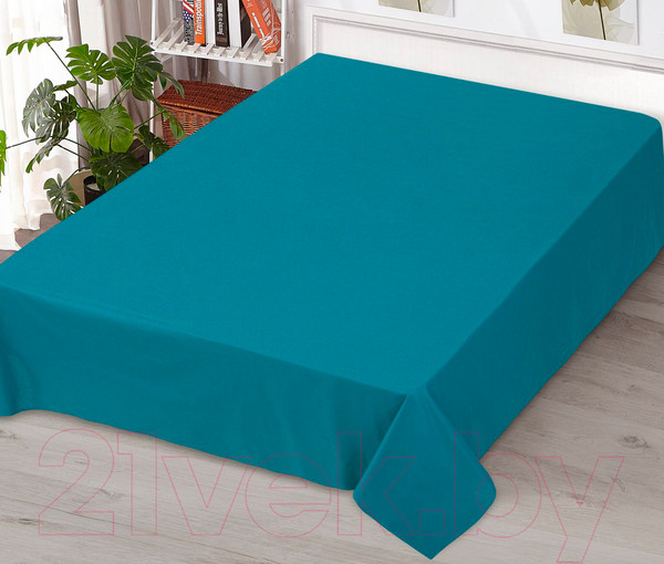 Изображение товара Простыня АртПостель Изумрудный 974 (215x240)