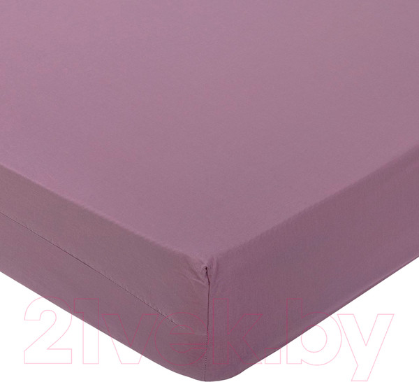 Изображение товара Простыня АртПостель Дымчатая роза на резинке 984 (160x200)
