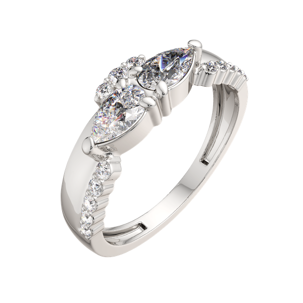 Изображение товара Кольцо из серебра ZORKA 02101276 (р.17.5, с фианитами)