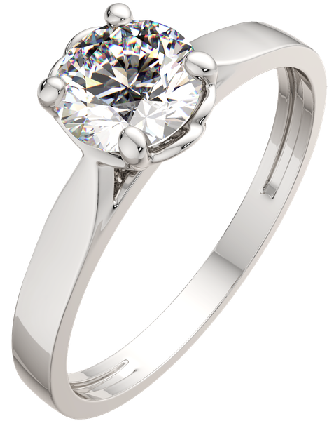 Изображение товара Кольцо из серебра ZORKA 02101306 (р.17, с фианитом)