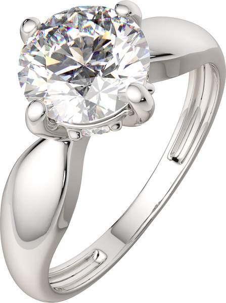 Изображение товара Кольцо из серебра ZORKA 02101336 (р.17.5, с фианитами)