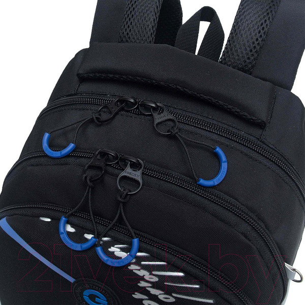 Изображение товара Школьный рюкзак Grizzly RB-452-7 (черный/синий)