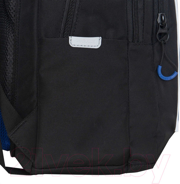 Изображение товара Школьный рюкзак Grizzly RB-452-7 (черный/синий)