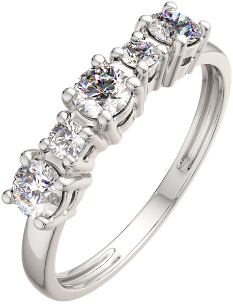 Изображение товара Кольцо из серебра ZORKA 02101374.ZZ (р.17.5, с фианитами)