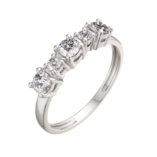 Изображение товара Кольцо из серебра ZORKA 02101374.ZZ (р.17.5, с фианитами)