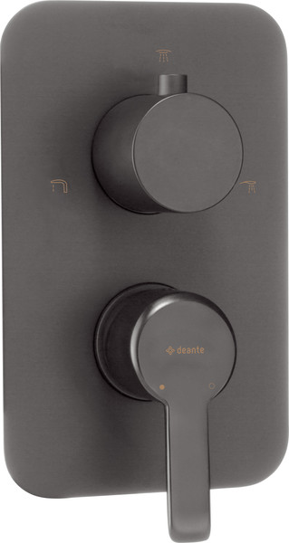 Изображение товара Внешняя часть смесителя скрытого монтажа Deante Arnika Titanium BXY DQAM