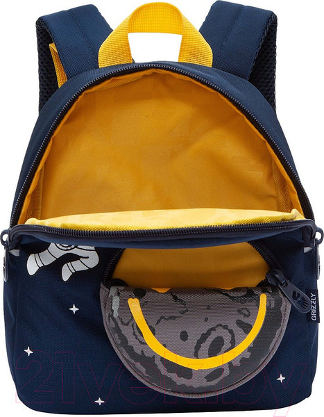 Изображение товара Детский рюкзак Grizzly RK-480-5 (синий)