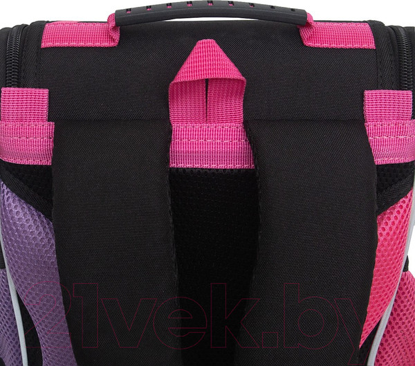 Изображение товара Школьный рюкзак Grizzly RAm-484-5 (розовый/лиловый)