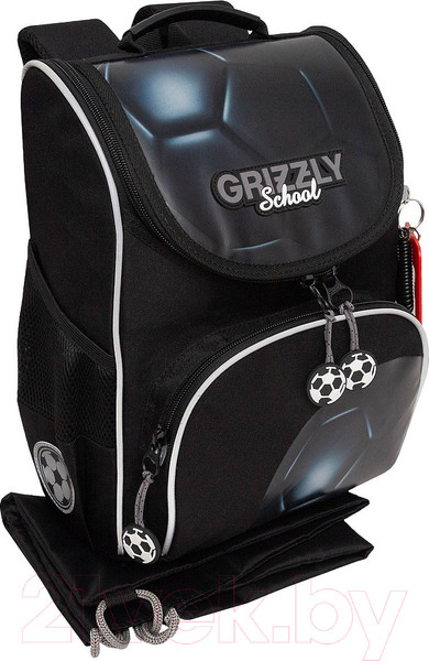 Изображение товара Школьный рюкзак Grizzly RAm-485-5 (черный)