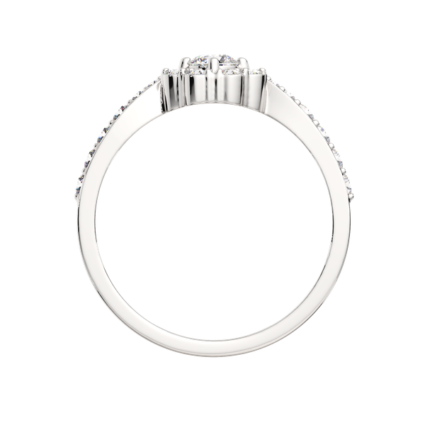 Изображение товара Кольцо из серебра ZORKA 02101406.ZZ (р.17, с фианитами)