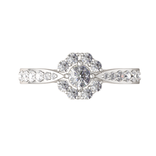 Изображение товара Кольцо из серебра ZORKA 02101406.ZZ (р.17, с фианитами)