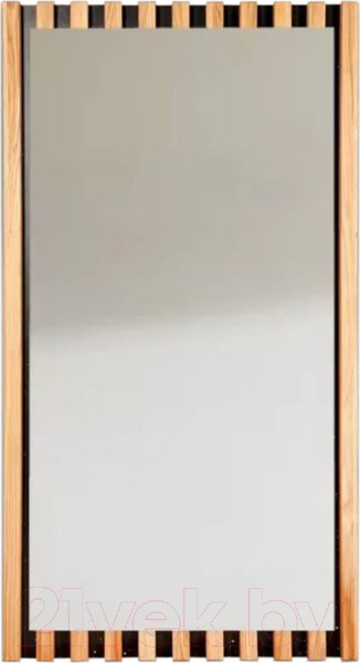 Изображение товара Зеркало Dipriz Piaforte Д.68027.1 (дикий дуб/черный/дуб масло)