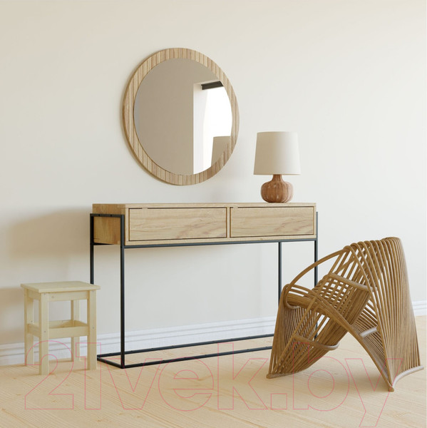 Изображение товара Зеркало Dipriz Piaforte Д.68022.1 (дикий дуб/дуб масло)