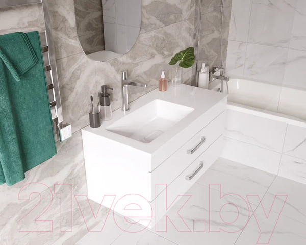 Изображение товара Умывальник Madera Модуль 90 L (крыло справа)