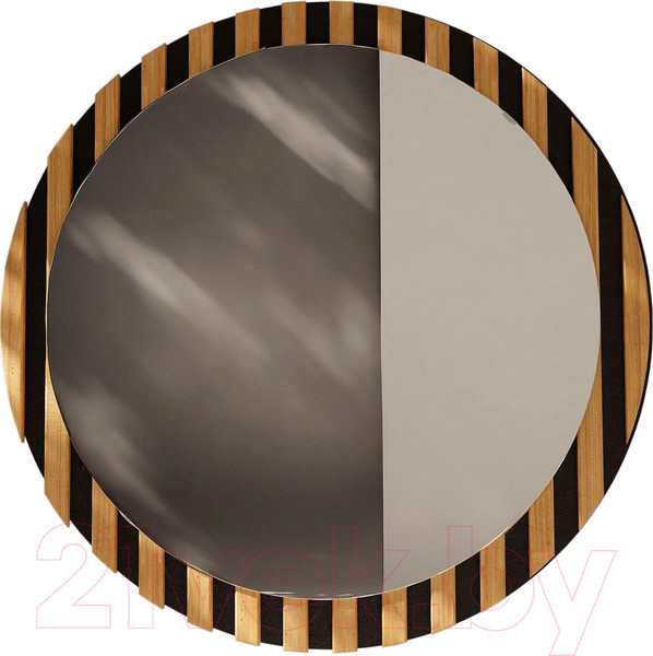 Изображение товара Зеркало Dipriz Piaforte Д.68023.1 (дикий дуб/черный)