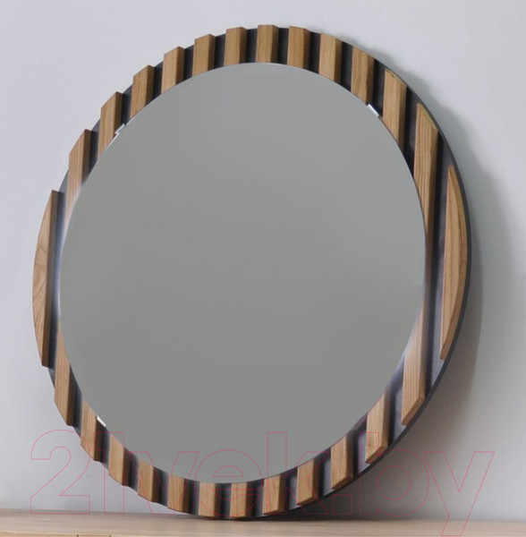 Изображение товара Зеркало Dipriz Piaforte Д.68023.1 (дикий дуб/черный)