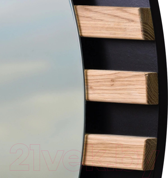 Изображение товара Зеркало Dipriz Piaforte Д.68023.1 (дикий дуб/черный)