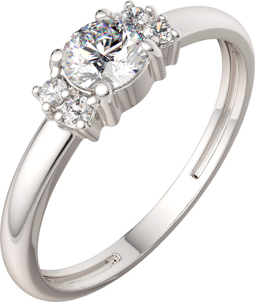 Изображение товара Кольцо из серебра ZORKA 0210254 (р.17, с фианитами)