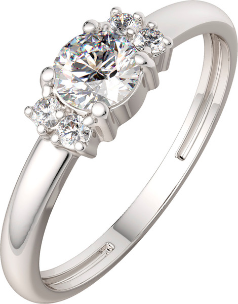 Изображение товара Кольцо из серебра ZORKA 0210254 (р.17.5, с фианитами)