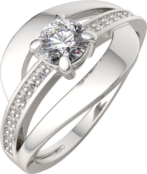 Изображение товара Кольцо из серебра ZORKA 0210292 (р.18, с фианитами)