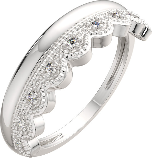 Изображение товара Кольцо из серебра ZORKA 0210297 (р.17.5, с фианитами)