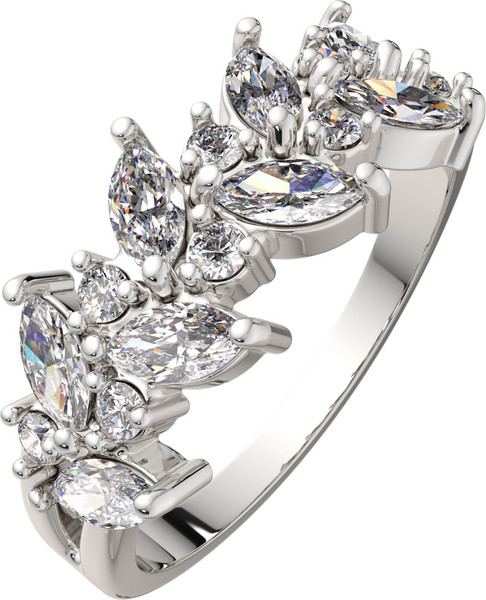 Изображение товара Кольцо из серебра ZORKA 0210305 (р.18, с фианитами)