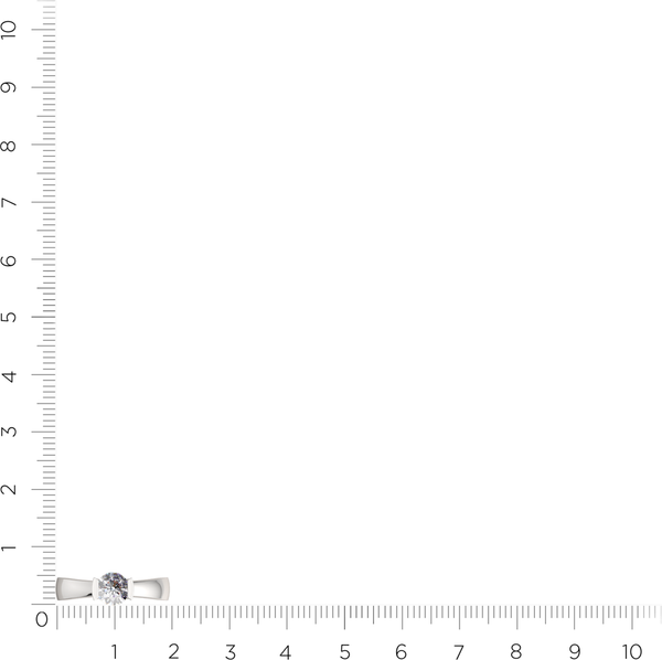 Изображение товара Кольцо из серебра ZORKA 0210307 (р.17.5, с фианитом)