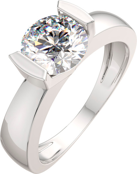 Изображение товара Кольцо из серебра ZORKA 0210307 (р.18, с фианитом)