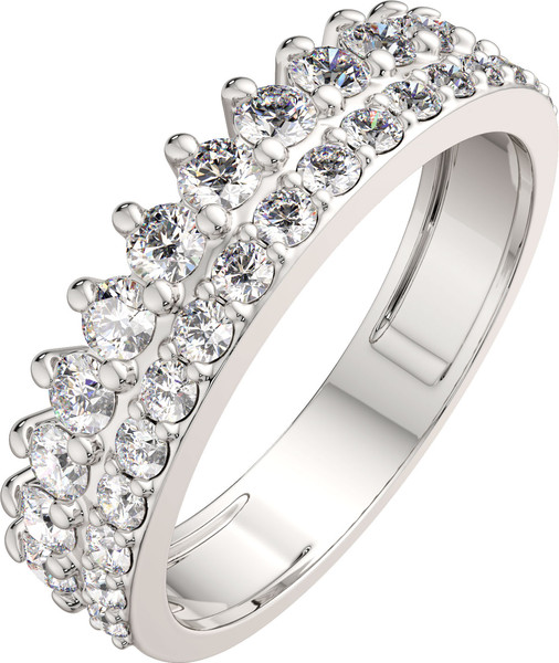 Изображение товара Кольцо из серебра ZORKA 0210321 (р.17, с фианитами)