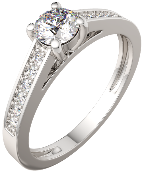 Изображение товара Кольцо из серебра ZORKA 0210326 (р.17.5, с фианитами)