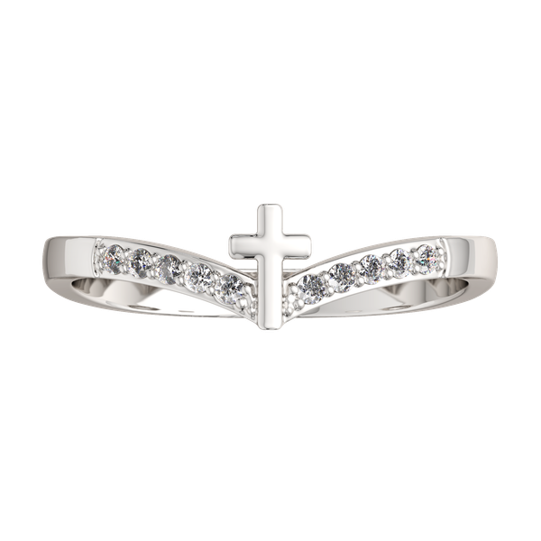 Изображение товара Кольцо из серебра ZORKA 0210540.ZZ (р.17, с фианитами)