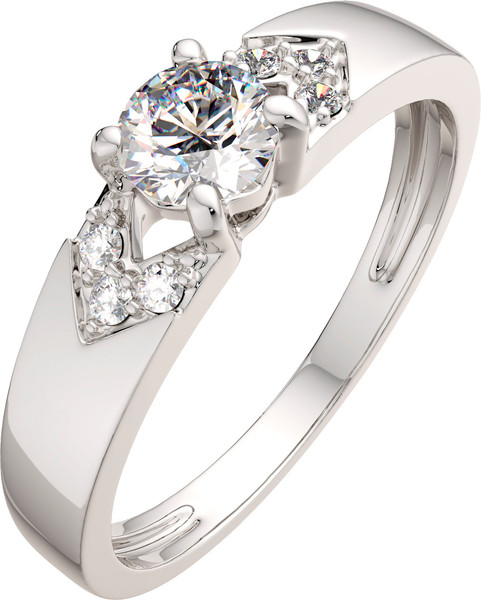 Изображение товара Кольцо из серебра ZORKA 0210558.ZZ (р.17.5, с фианитами)