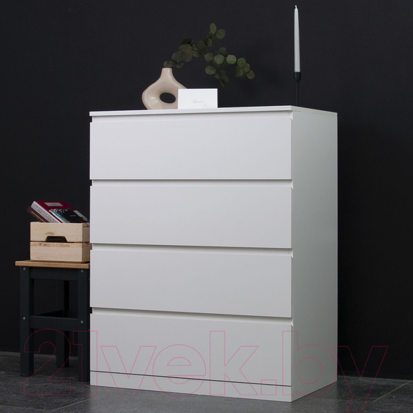 Изображение товара Комод Dipriz Марм Д.2324.1 (белый)