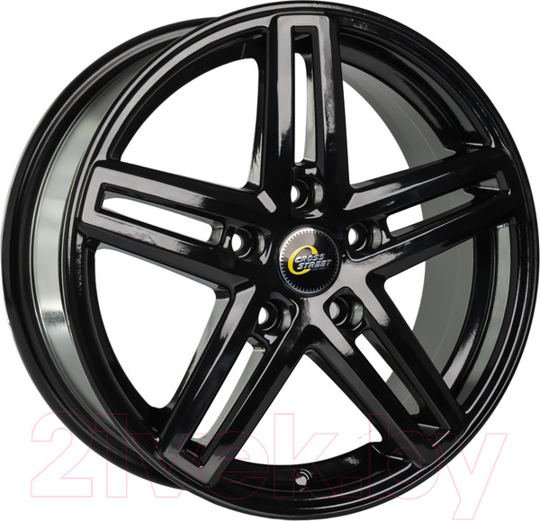 Изображение товара Литой диск Cross Street CR-24 16x6.5" 5x112мм DIA 57.1мм ET 46мм Black