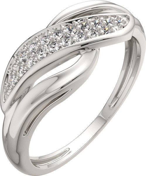 Изображение товара Кольцо из серебра ZORKA 0210371 (р.18, с фианитами)