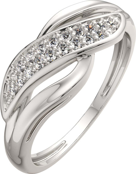 Изображение товара Кольцо из серебра ZORKA 0210371 (р.18, с фианитами)