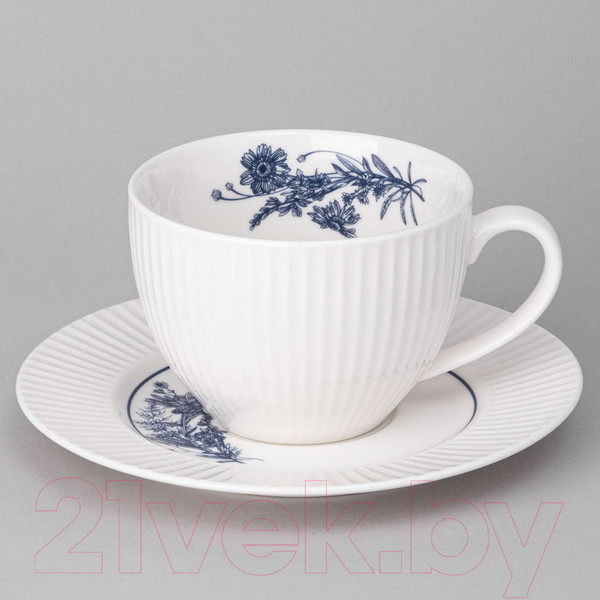 Изображение товара Чашка с блюдцем Lefard Royal Blue / 425-099