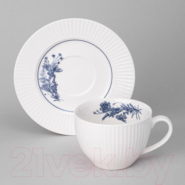 Изображение товара Чашка с блюдцем Lefard Royal Blue / 425-099